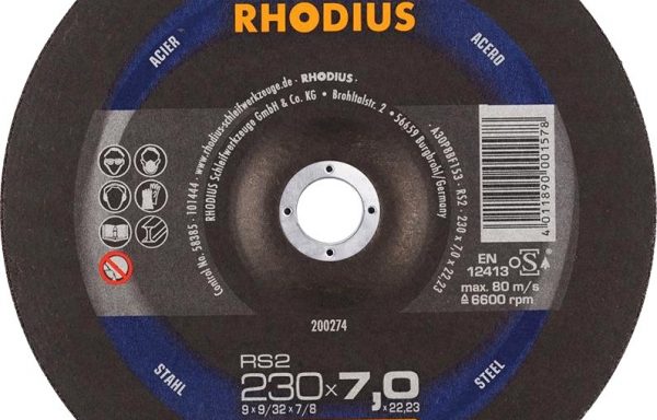 Tarcza do szlifowania metalu RS2 RHODIUS