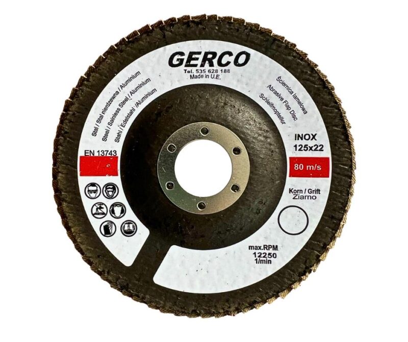 ŚCIERNICA LISTKOWA RS12 125X22 gradacja 40 GERCO​ - Image 3
