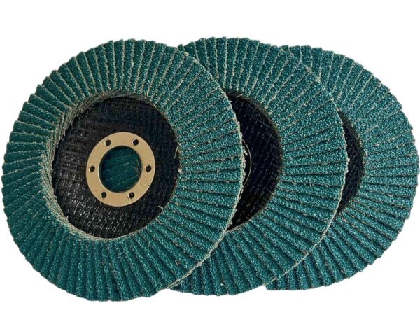 Ściernica listkowa skośna cyrkonowa 125 mm RS2 GERCO gr. 40, 60, 80