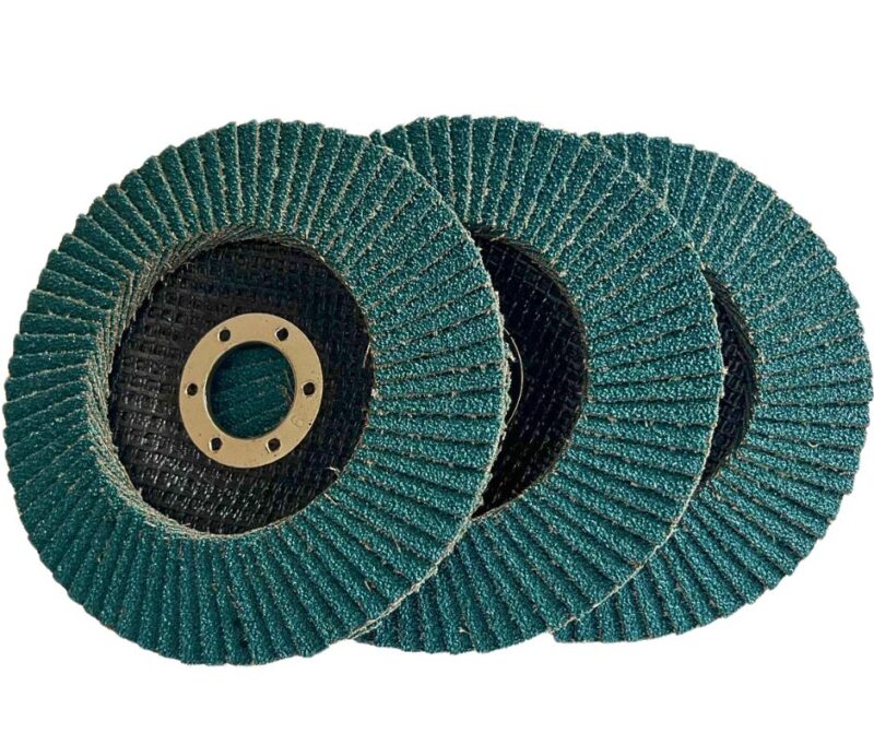 Ściernica listkowa skośna cyrkonowa 125 mm RS2 GERCO gr. 40, 60, 80