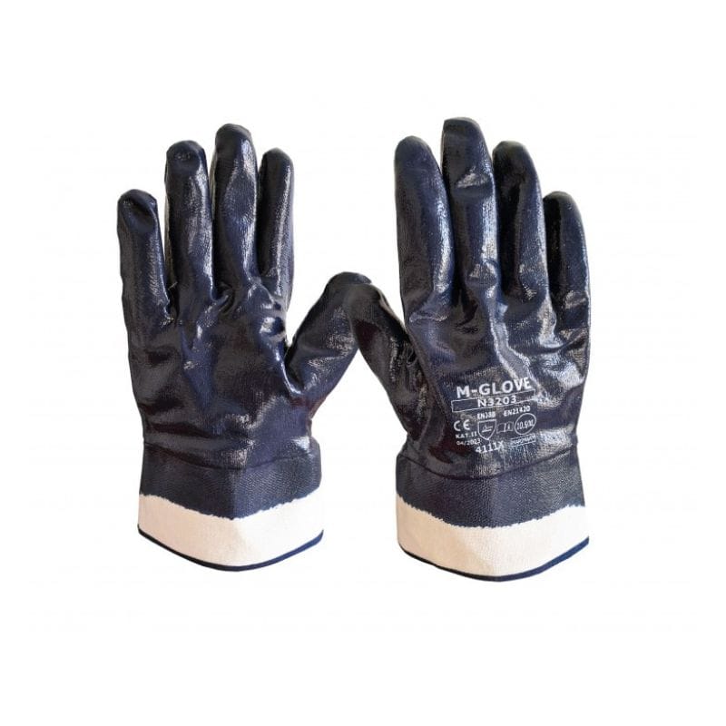 Rękawice robocze ochronne nitryl N3203 4111X