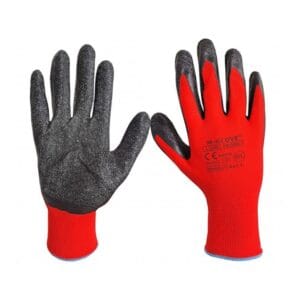 Rękawice robocze M-GLOVE L2001 powlekane lateksem PROMO KAT.I
