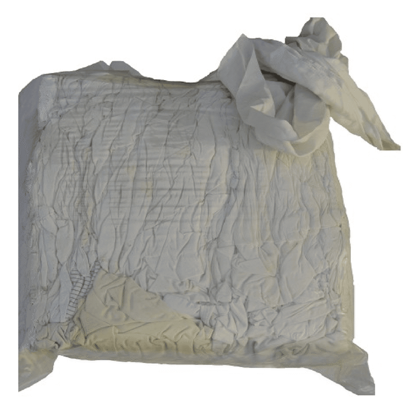 Czyściwo białe bawełniane TW 10 kg