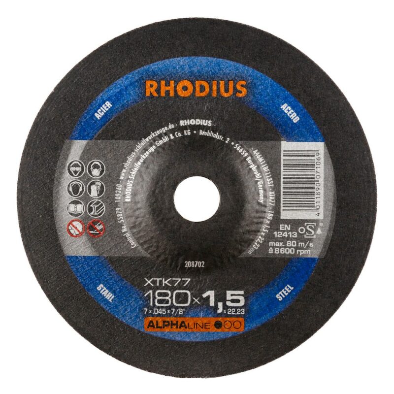 Tarcza tnąca wygięta XTK77 Rhodius