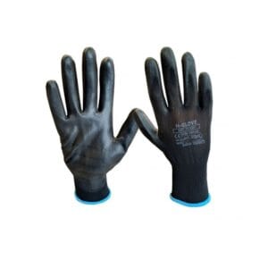 Rękawice robocze PU1001 BLACK 3121X