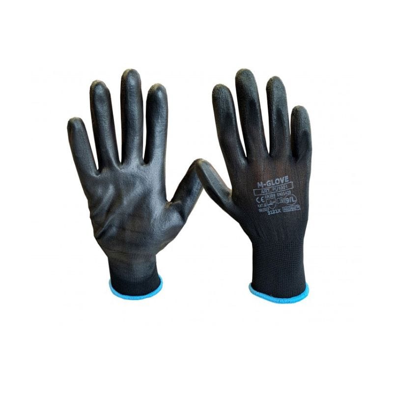 Rękawice robocze PU1001 BLACK 3121X