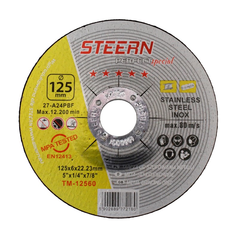 Tarcza tnąca STEERN PERFECT Special do metalu do precyzyjnego cięcia stali