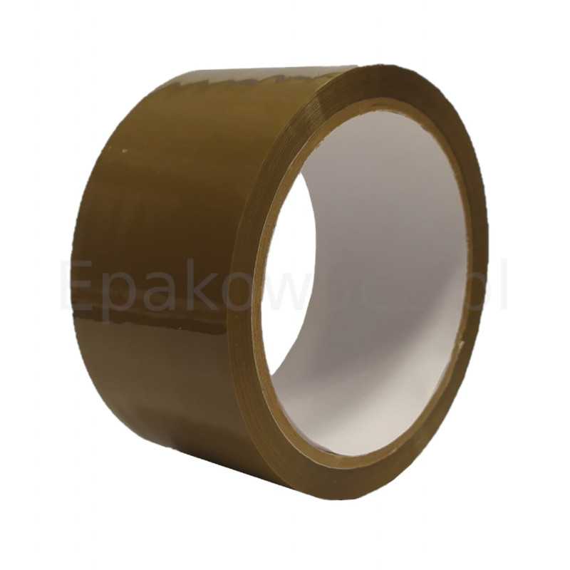 Taśma akrylowa brązowa 48/60 – taśma pakowa
